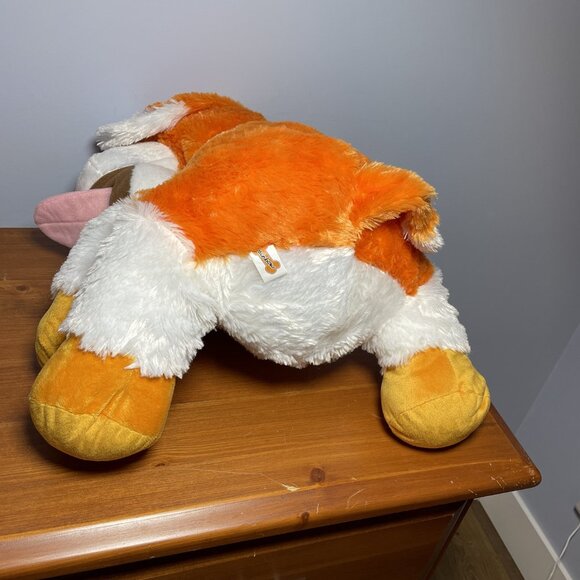 Butlins Large Rainbow Puppy Dog Plush - Picture 5 of 8